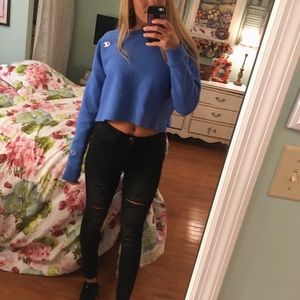 Champion cropped sweatshirt